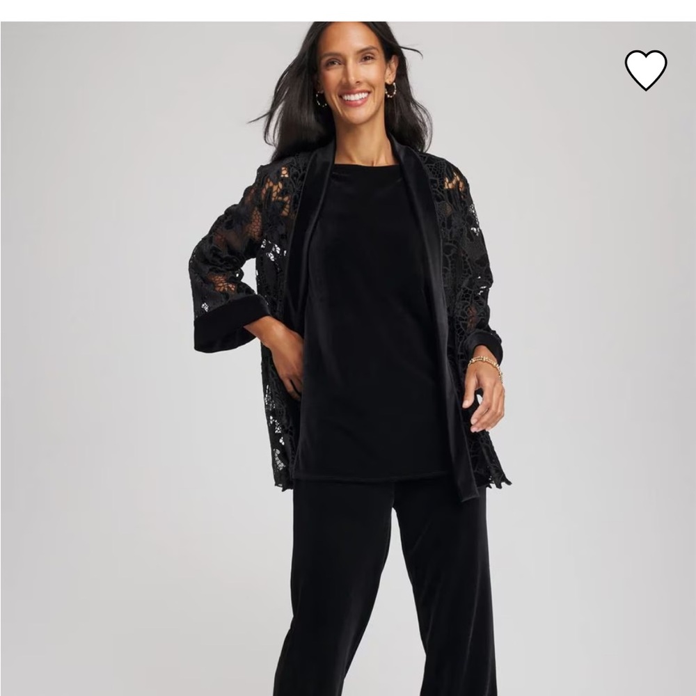 Chico's Travelers™ Velvet Side-Slit Tank